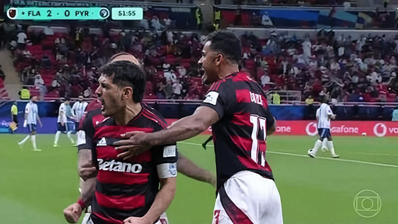 Paris Saint-Germain postou em 2016 que enfrentaria o Flamengo — Foto: Reprodução
