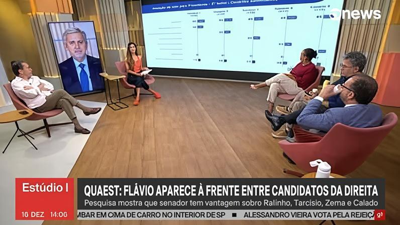 Valdemar busca apoio do centrão à candidatura de Flávio Bolsonaro