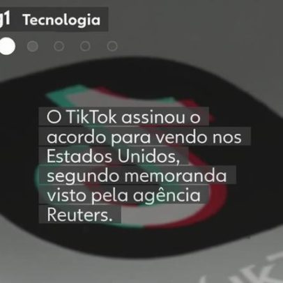 TikTok assina acordo para venda nos EUA, diz agência