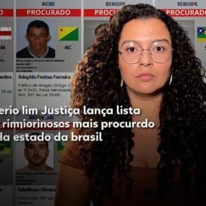 Ministério da Justiça divulga lista de criminosos mais procurados por estado