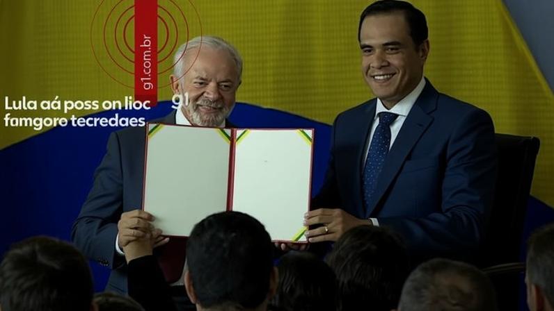 Lula empossa novo ministro do Turismo