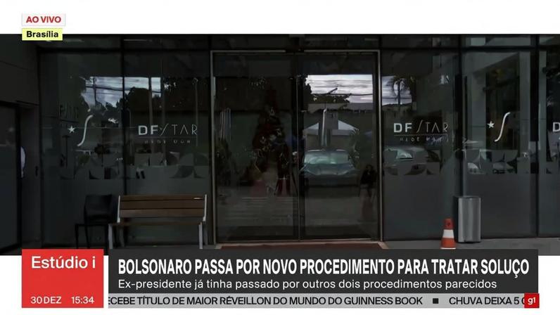 Bolsonaro passa por mais um procedimento para tratar soluço