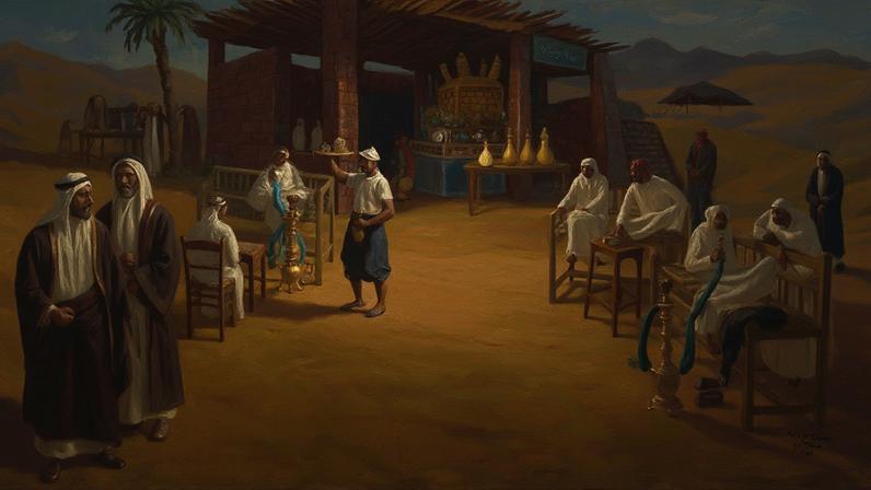 Safeya Binzagr, Coffee Shop in Madina Road (1968)