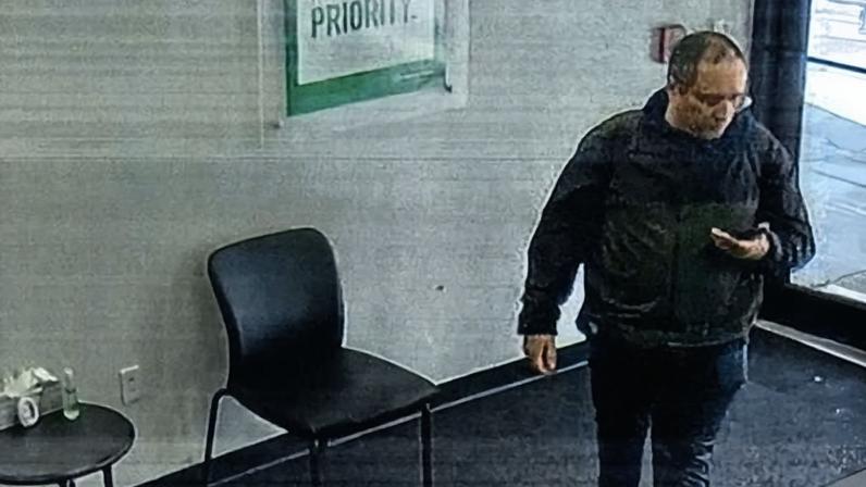 A surveillance image distributed by Providence police of Cláudio Valente.