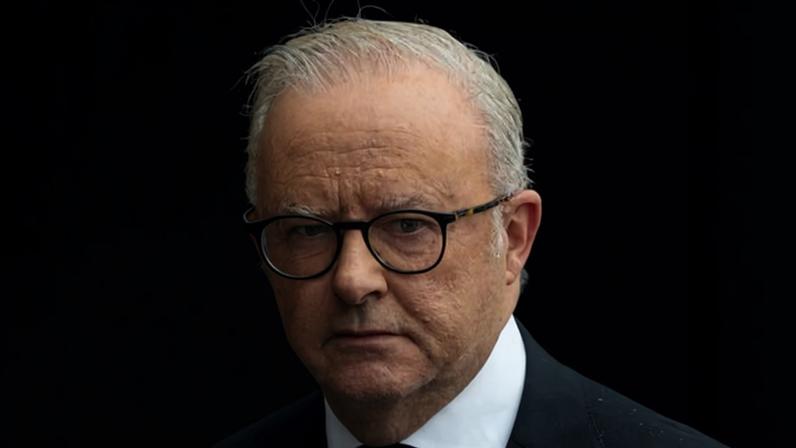 ‘Asked bluntly if those calling for a royal commission were simply wrong, Anthony Albanese insisted he was acting in the national interest.’ Photograph: Audrey Richardson/Getty Images