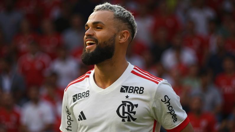Michael, titular contra o Mirassol, durante a partida contra o Volta Redonda (Foto: Gilvan de Souza/Flamengo)