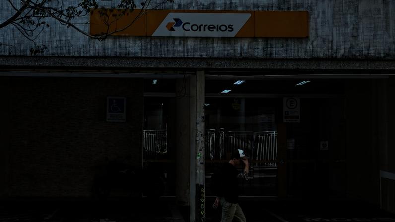 Fachada da agência dos Correios localizada na rua Major Sertório, no bairro Vila Buarque, região central de São Paulo