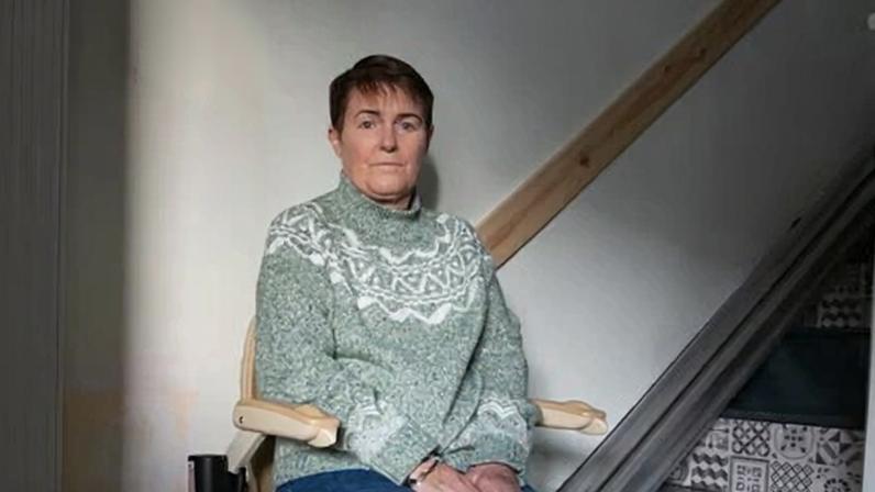 Nicole Foster spent her life savings on adaptions to her home, including a stair lift and bathroom upgrade, after she was diagnosed with motor neurone disease earlier this year.