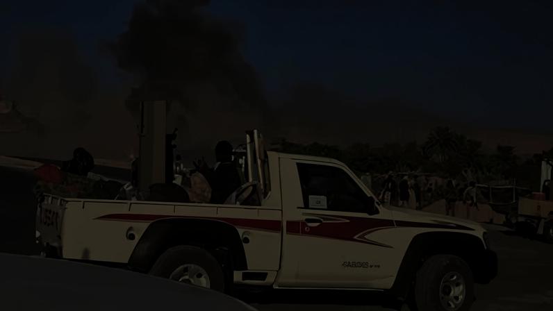 Footage allegedly shows airstrikes taking place near Southern Transitional Council troops in one of the oil-rich regions they recently seized.