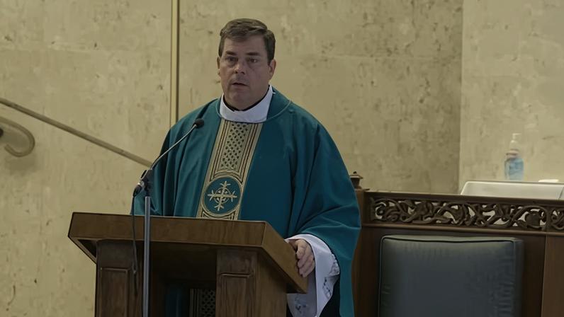 Clergyman Robert Sullivan told his congregation he was taking a leave of absence on 3 August 2025.