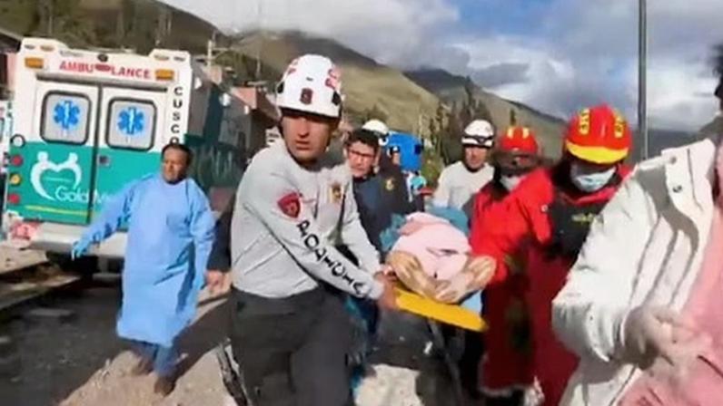 Acidente de trem em Machu Picchu mata uma pessoa e deixa dezenas feridas