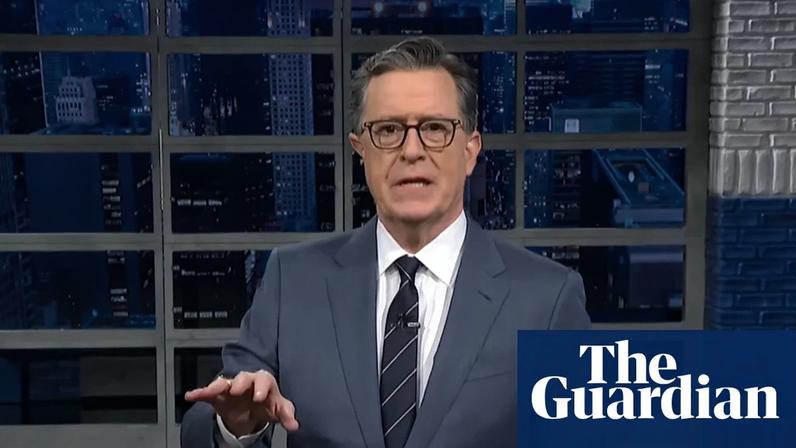 Stephen Colbert on Donald Trump changing EPA tailpipe emission standards: Well, that makes sense. I mean, standing behind a tailpipe is how he applies his makeup. Photograph: Youtube