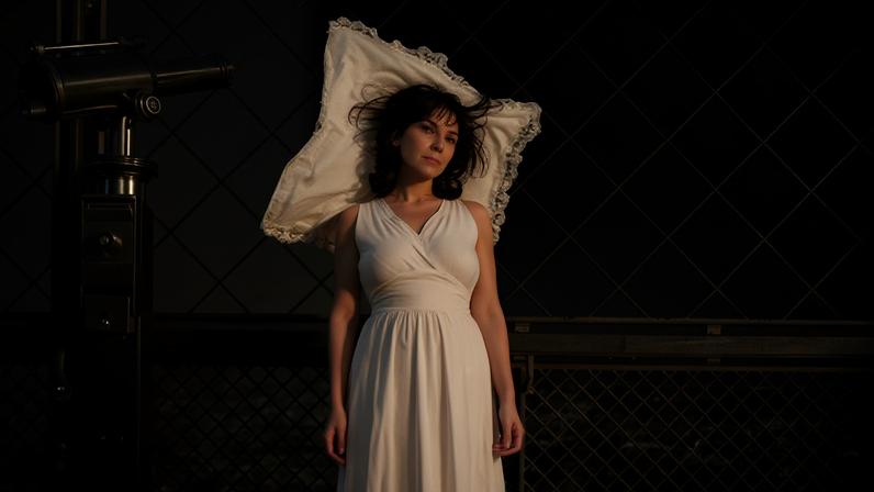 Experimentos. Nas fotografias, quase sempre acompanhadas de breves narrativas, Sophie mistura o banal ao inusitado, valendo-se às vezes do humor – Imagem: Acervo Sophie Calle