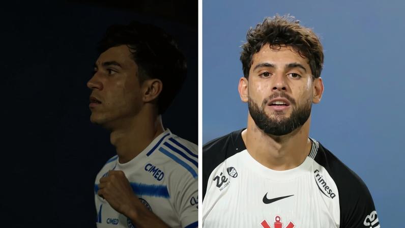 Goleadores de Cruzeiro e Corinthians se enfrentam pelo Brasileirão (Foto: Gazeta Press)
