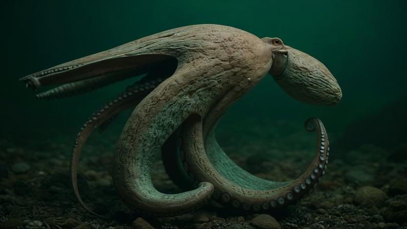 2025 é o ano do polvo com números recordes avistados no sul da Inglaterra