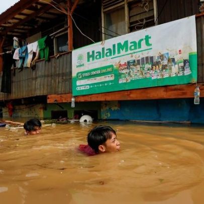 Cheias na Indonésia, Sri Lanka e Tailândia deixam mais de 1.600 mortos
