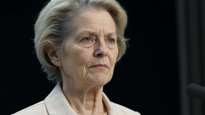 Ursula Von Der Leyen President Of The European Commission At The European Council