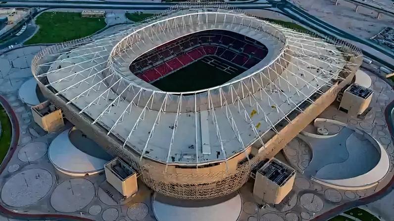Estádio Ahmad Bin Ali recebe a Copa Intercontinental, com o Flamengo na disputa (Foto: AFP)