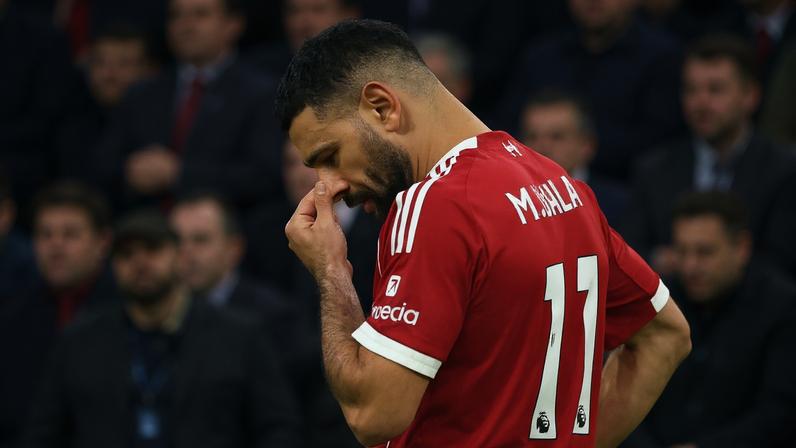 Salah não foi relacionado pelo técnico Arne Slot para o jogo contra a Inter de Milão — Foto: Phil Noble/Reuters