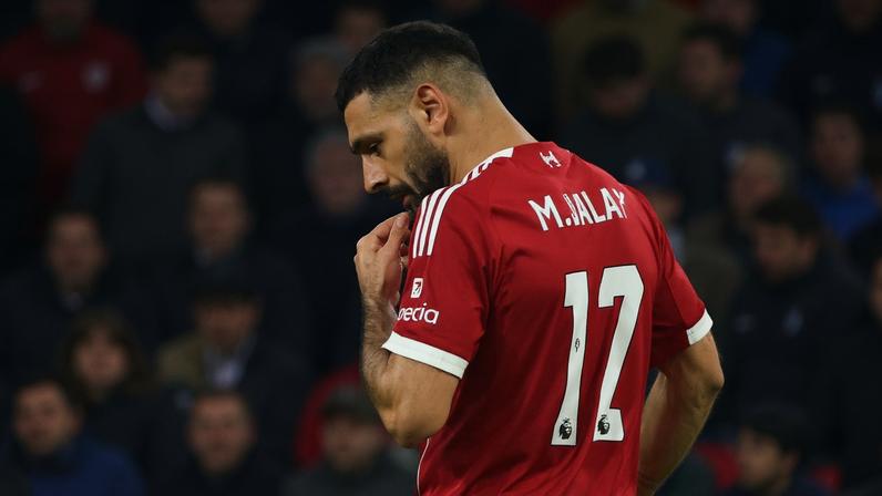 Salah Liverpool Nottingham Forest — Foto: Phil Noble/Reuters