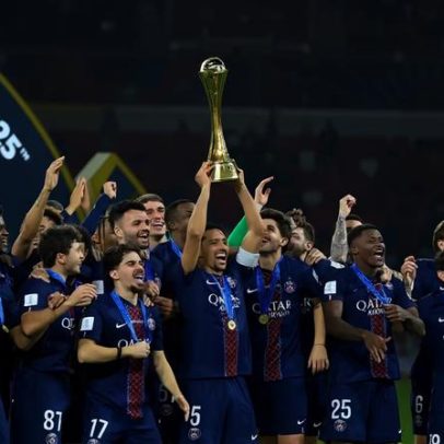 PSG encerra 2025 fora da liderança do Ligue 1 após título Intercontinental