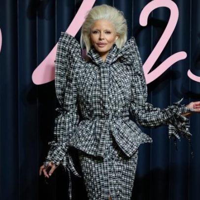 Lisa Rinna muda o visual com cabelo descolorido no British Fashion Awards 2025