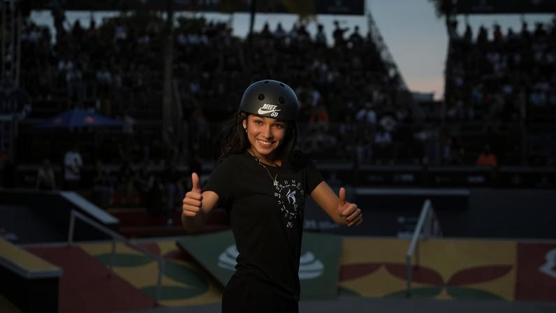 Rayssa Leal no Pro Tour STU Rio (Foto: Renan Areias/Agencia Enquadrar/Gazeta Press)
