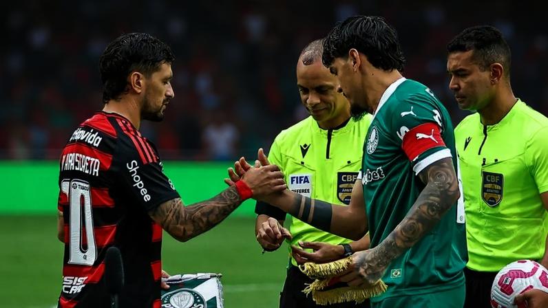 Capitão e zagueiro do Palmeiras, Gustavo Gómez lidera a lista de jogadores de linha com maior minutagem nas últimas cinco temporadas (Foto: Cesar Greco/Palmeiras/by Canon)
