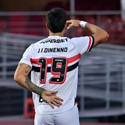 São Paulo deve liberar Juan Dinenno; atacante vira alvo de clube colombiano