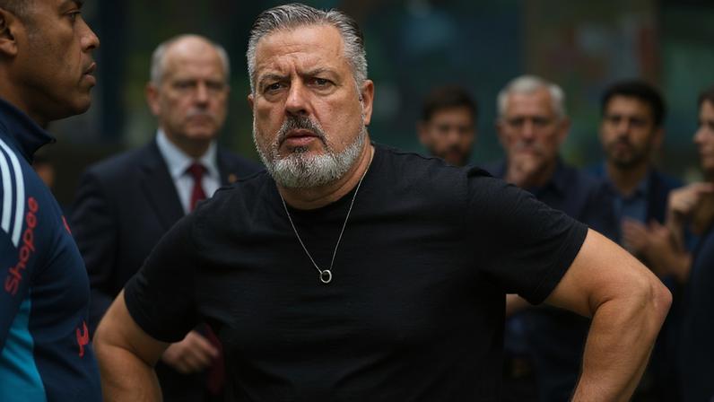 José Boto, diretor de futebol do Flamengo (Foto: Bruno Ulavier/Gazeta Press)