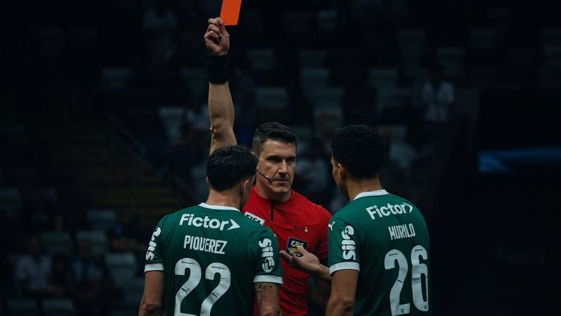 CBF divulga áudio do VAR sobre expulsão de Piquerez, do Palmeiras