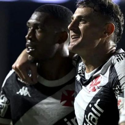 Vasco retoma feito com Rayan e Vegetti, não alcançava desde 2005
