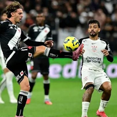 Vasco empata com o Corinthians na Neo Química Arena