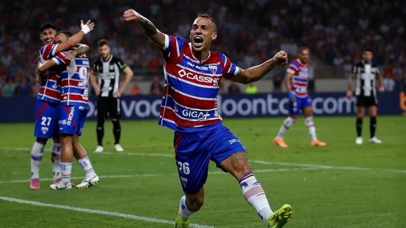 Breno Lopes foi destaque do Fortaleza (Foto: LC Moreira/Thenews2/Gazeta Press)
