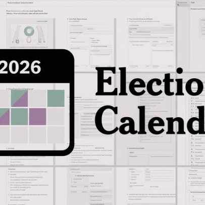Calendário das primárias para as eleições de meio mandato de 2026