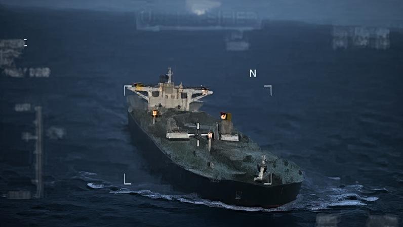Vessel does not appear to be on list of US-sanctioned vessels, which would represent escalation in blockade