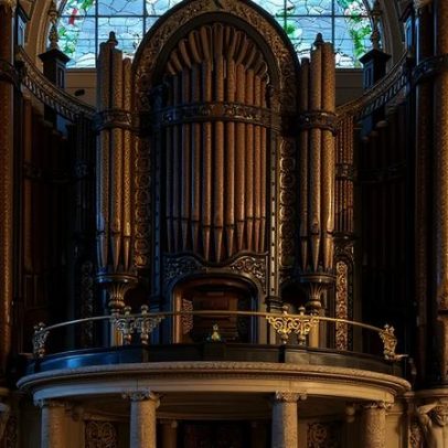 Cientistas encontram registros de mudanças climáticas em órgãos de igreja