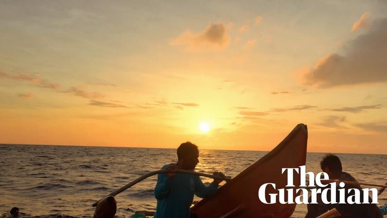 ‘Who would want to make a film that would go against a superpower like China?’ … a scene from Food Delivery: Fresh from the West Philippine Sea. Photograph: Voyage Studios