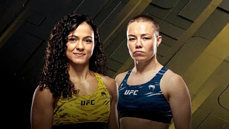 Natália Silva enfrenta Rose Namajunas no UFC 324, em janeiro de 2026. (Divulgação)