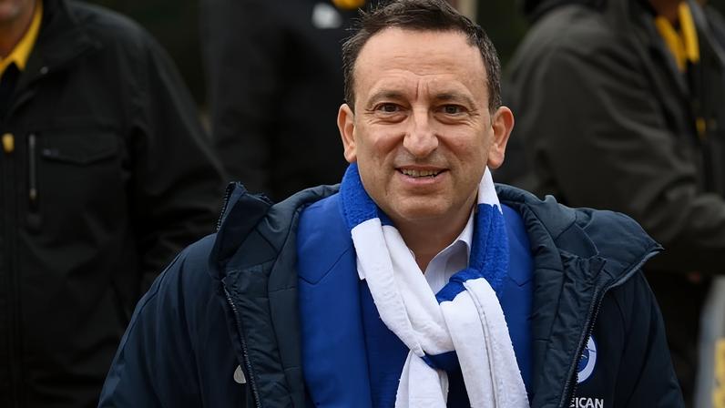 Brighton and Hove Albion owner Tony Bloom is regarded as one of the world’s most successful gamblers, and is known in the industry as ‘The Lizard’. Photograph: Mike Hewitt/Getty Images