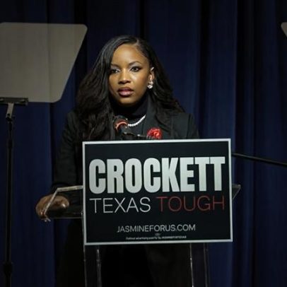 Rep. Jasmine Crockett anuncia candidatura ao Senado no Texas