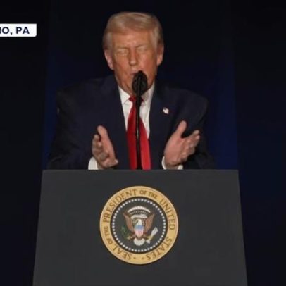 Trump defende políticas econômicas em vídeo