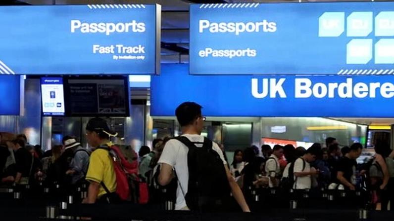 Prof Brian Bell has said overall migration will jump ‘in the medium term’ from the current figure of 204,000. Photograph: Fabrizio Bensch/Reuters