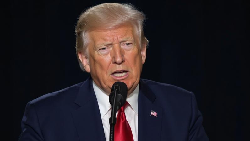 Donald Trump at the Mount Airy Casino Resort in Mount Pocono, Pennsylvania, on Tuesday.