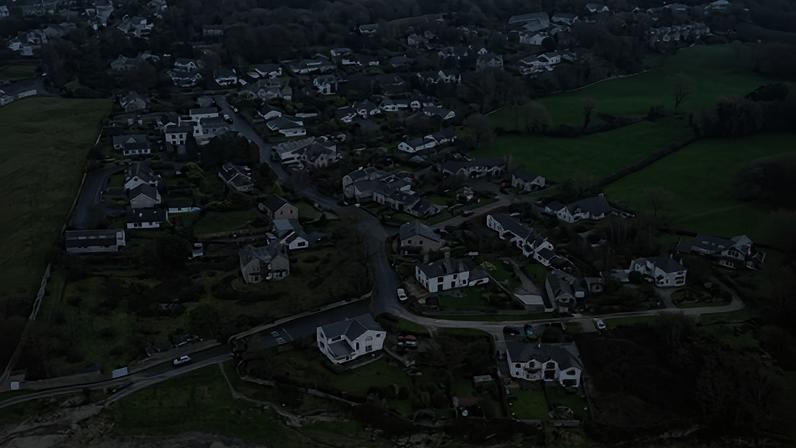 Silverdale in Lancashire. The village and its surrounding areas had previously been struck by a 3.3 magnitude earthquake on 3 December.