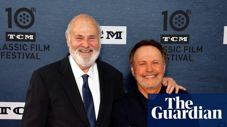 Rob Reiner and Billy Crystal arrive for a 30th anniversary screening of When Harry Met Sally in 2019. Nick Reiner has been charged with the murder of Rob and his wife, Michele.