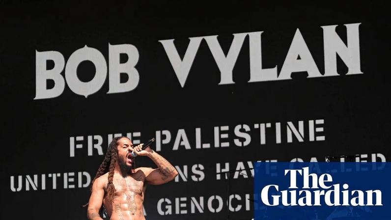 Lead singer Pascal Robinson-Foster, known as Bobby Vylan, led a chant of ‘death, death to the IDF’ during their Glastonbury set in June.