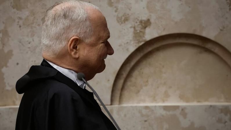 O ministro Edson Fachin, na posse da presidência do STF