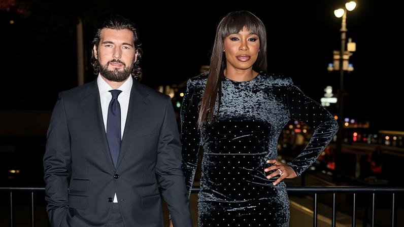Venus Williams and actor Andrea Preti attend the CFDA Awards at the American Museum of Natural History in New York City last month.