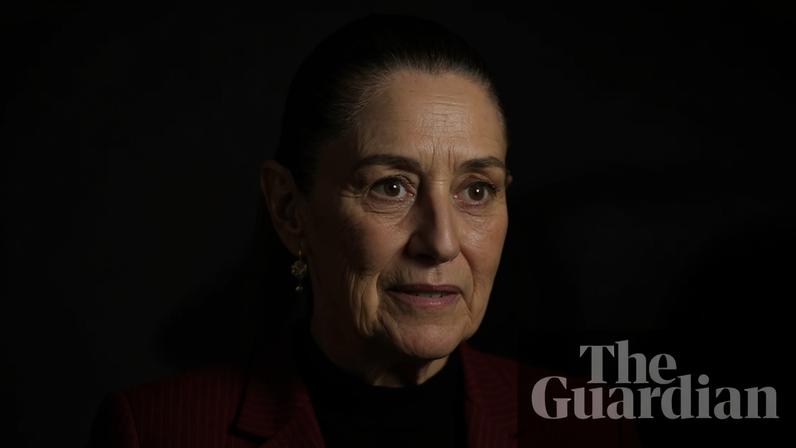 Claudia Sheinbaum, speaking during her daily news conference, has been president of Mexico since September last year.